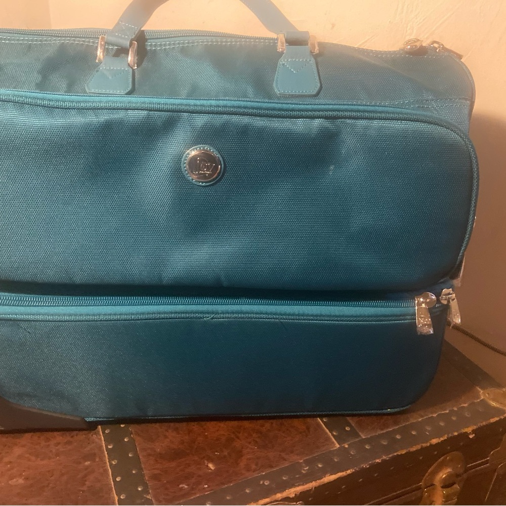 Joy Mangano Blue Travel Bag